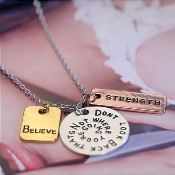 Price drop💞Motivational necklace NEW - Picture 6 of 8